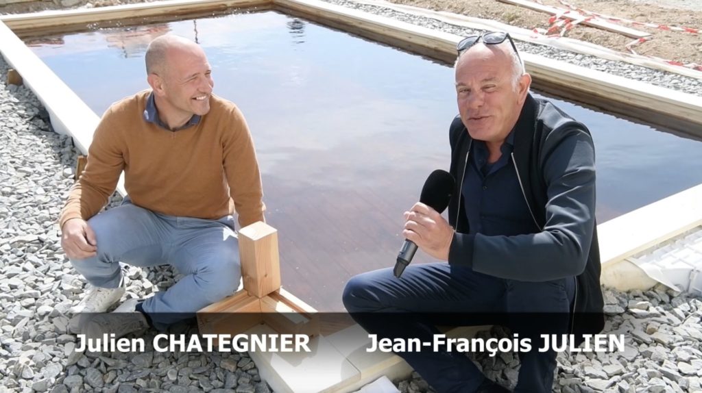 interview julien chategnier franchisé biopooltech de Limoges