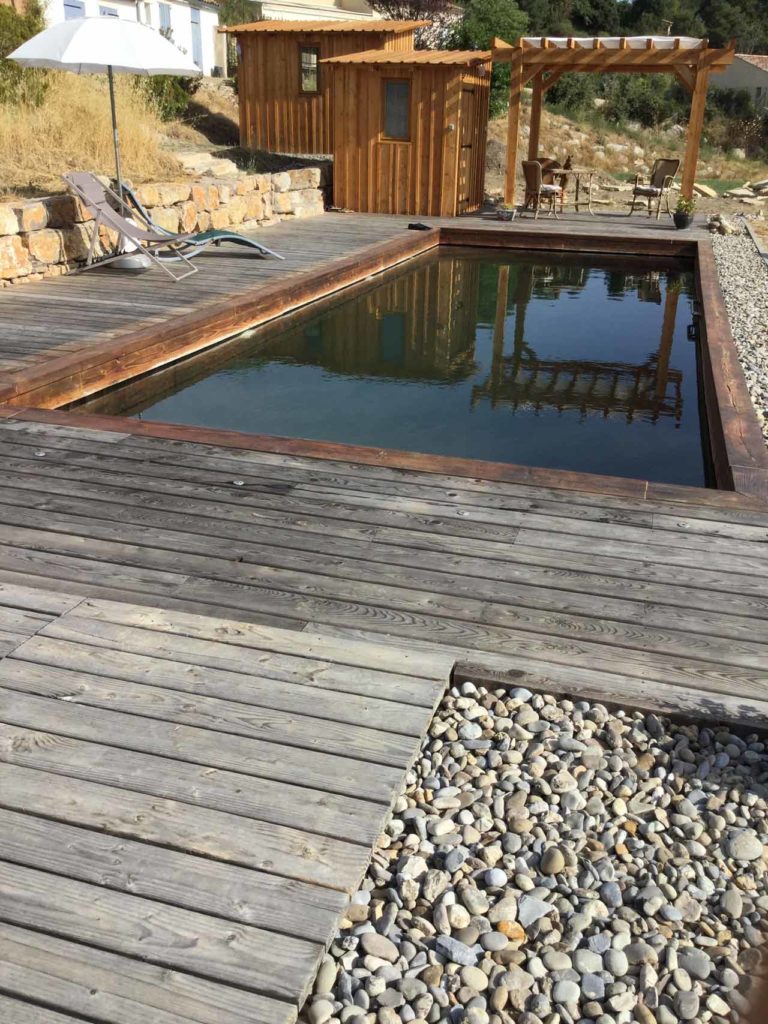 piscine biopooltech naturelle en bois