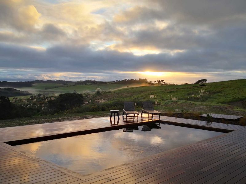 piscine biopooltech naturelle en bois et connectée
